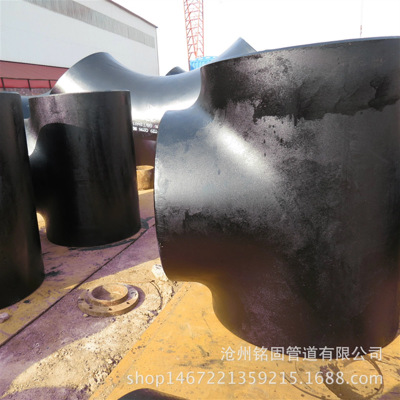 供应碳钢大口径 斜三通 813*12.7 大口径对焊三通 异径三通