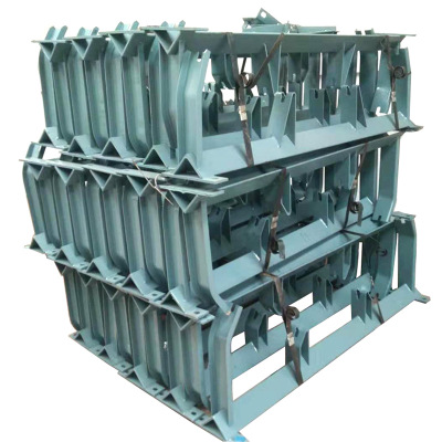 矿用托辊支架组 平行托辊槽型支架 托辊支架配件 带式输送机配件