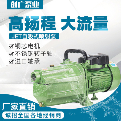 家用增压泵抽水泵220V高扬程自来水高压自吸喷射泵静音水井抽水机