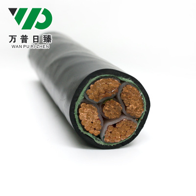 国标无氧铜低压电力电缆YJV4+1工程专用5芯电线电缆 厂家直销