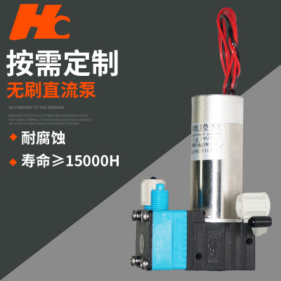HC350DCB-无刷直流水泵 微型小型水泵12v 微型真空循环水泵批发