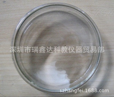 玻璃培养皿75MM 玻璃平7.5CM板 平皿 玻璃器材 深圳培养皿