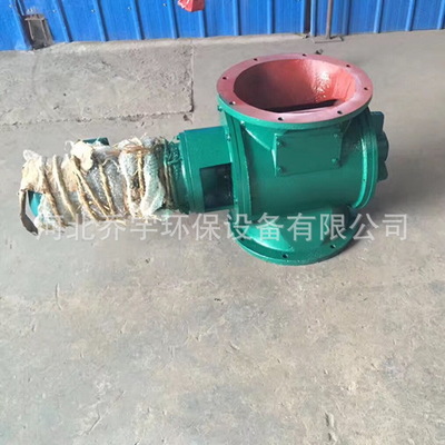 乔宇供应DN300焊接卸灰阀 方口星型卸料器 叶轮给料机经济耐用