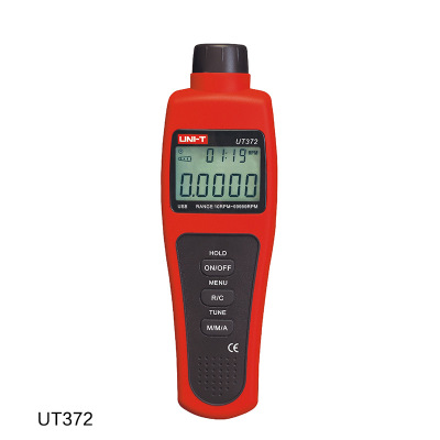 优利德UT372转速测速仪激光高精度转速表数显非接触转速计 转速表