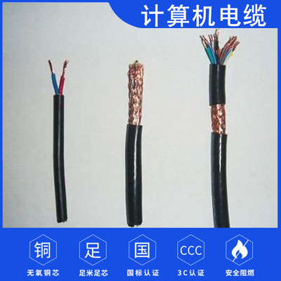 计算机屏蔽电缆 DJYPVP-1*2*1多芯阻燃耐火铜屏蔽 天津计算机电缆