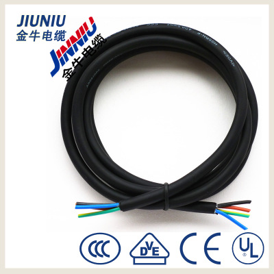 专业生产1.0四芯电缆线VDE耐寒电缆潜水泵电缆橡胶线水深40米用