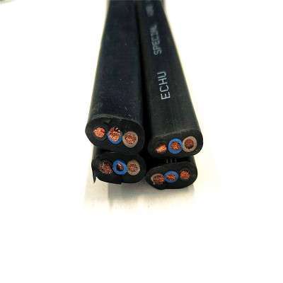 供应扁电缆TVVB3芯2.5平方 电梯控制系统随行使用 扁形柔软抗拉伸