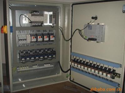 PLC柜、触摸屏、变频程序设计的水处理节能电控柜