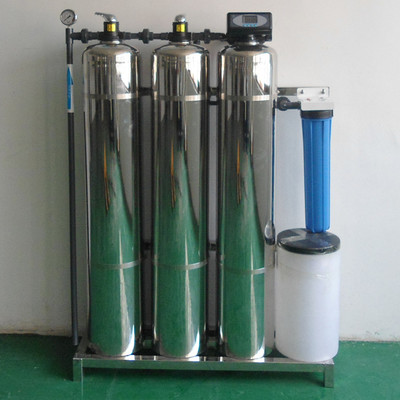 水处理设备厂家直销  不锈钢全自动钠离子交换软水机 一体式