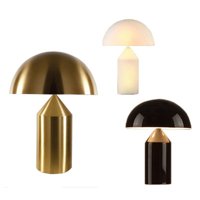 现代创意设计师蘑菇头台灯客厅卧室床头灯书房灯北欧个性装饰灯具