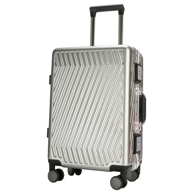 碳钎纹铝框PC旅行箱 商务拉杆箱TSA海关密码锁行李箱工厂定制LOGO