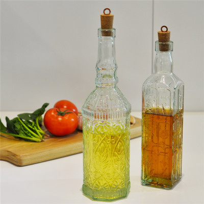 进口Bormioli Rocco乡村瓶创意酱油瓶装醋调料瓶欧式特色油壶家用