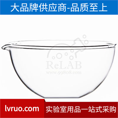 玻璃平底蒸发皿 60mm-150mm 具嘴玻璃蒸发皿 圆皿 玻璃蒸发元皿
