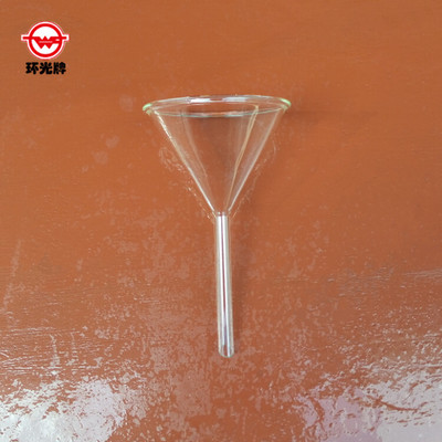 供应1504 40mm  短管标准漏斗  60°角 台州市椒江玻璃仪器厂