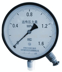 供应杭州富阳电阻远传压力表/各种压力表弯管