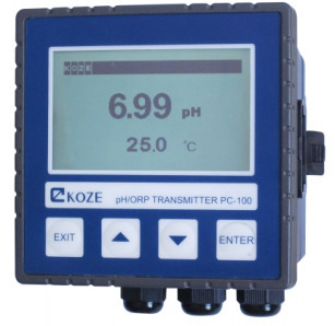 KOZE检测仪表 在线PH/ORP检测仪仪PC-100 酸碱度检测仪 厂家直销