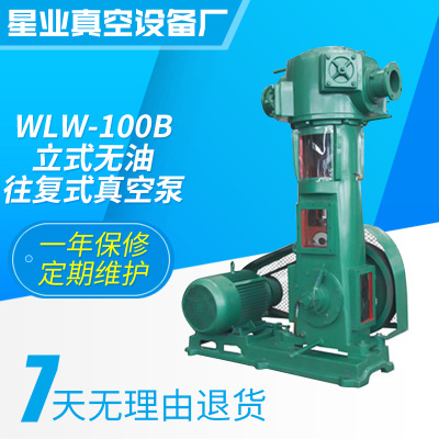 机电设备WLW-100B立式无油往复式真空泵卧式真空泵高真空度真空泵
