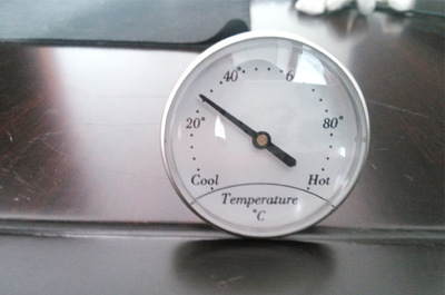 厂家定做防水蒸气304不锈钢双金属探针电热水壶测试水温用温度计