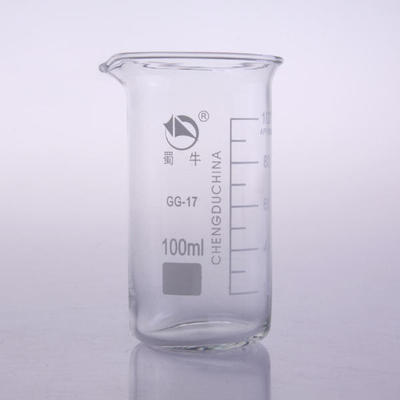 高型烧杯 蜀牛 玻璃 透明 耐腐蚀 化学实验室实验  反应杯