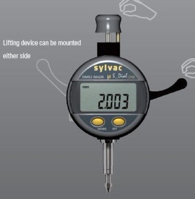 瑞士SYLVAC 0-25MM905.0151.10防水电子数显千分表代理批发