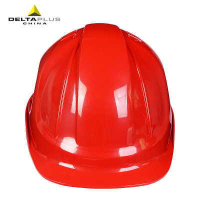 代尔塔102106安全帽工地施工领导建筑工程头盔透气国标加厚劳保男