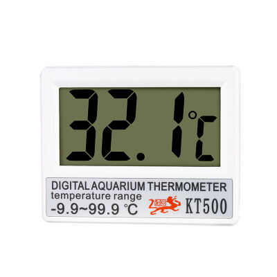 跨境电商玻璃温度计 鱼缸温度计 数显温度计 水族馆用温度计kt500