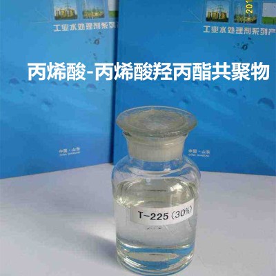 厂家生产阻垢剂 丙烯酸-丙烯酸酯共聚物T-225含量30%AA/HPA共聚物