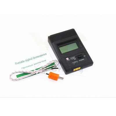 TM902C 测温仪 探头式温度计 配K型热电偶 可测1300度
