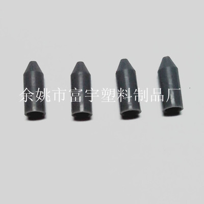 厂家供应5.3*14.2mm黑色橡胶尾套 光纤尾套 尾纤护套 跳线