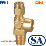 供应SA厂家PF5-5溶解乙炔气瓶阀PZ27.8