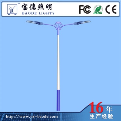 6米路灯杆价格 扬州市道路灯杆批发江苏宝德照明器材有限公司