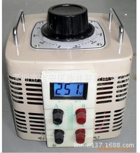德力西调压器,TDGC2-3KV (自耦式变压器)全铜调压器.数显调压器.