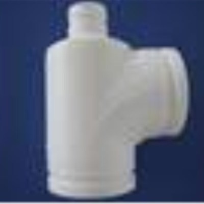 天津厂家直供HDPE沟槽式超静音排水管件瓶型三通沟槽hdpe中空管材