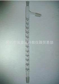 刺形蒸馏柱20cm 刺形分馏管具上支管塞200mm/24#图1