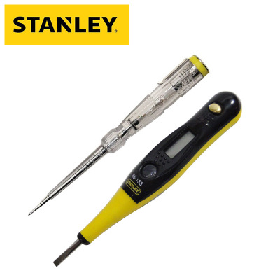 史丹利工具测电笔 电子感应数显测电笔66-133 测电螺丝批