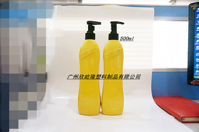 新款推出500ml胶乳瓶 洗发水沐浴露护发素瓶 身体乳瓶 食品果汁瓶