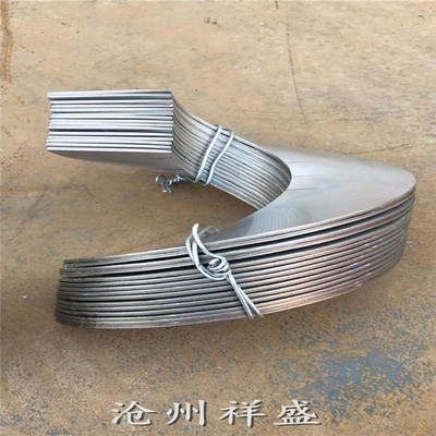 生产无轴加厚螺旋叶片 锰钢耐磨机械输送绞龙叶片 不锈钢等厚单片