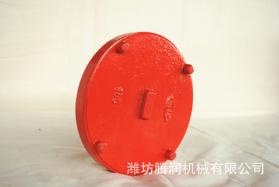 球墨铸铁沟槽管件 盲片DN100消防管件  型号齐全  厂家直销