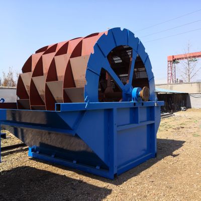 厂家加工定制轮式洗砂机生产线洗沙机设备大型 轮斗式洗沙机