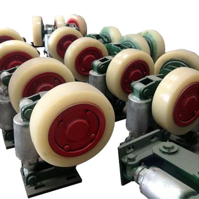 LYD250矿用液压滚轮罐耳发货及时 立井提升容器用缓冲式滚轮罐耳