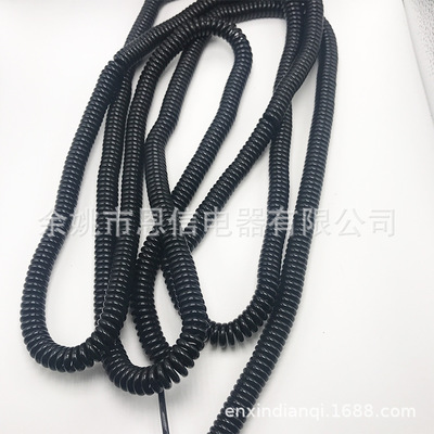 厂家定制棉线 电缆线 螺旋线 插头线 电线