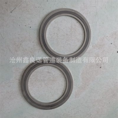 自产自销不锈钢缠绕垫片 带内环定位环石墨缠绕垫片 DN80 PN2.5