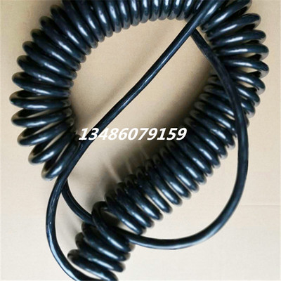 供应二芯弹簧线、螺旋弹簧线、汽车电缆螺旋弹簧电源线。