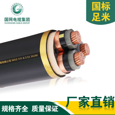 wdz-yjy5*4 wdz-yjy5*6低烟无卤阻燃铜芯电力电缆国标 厂家直销