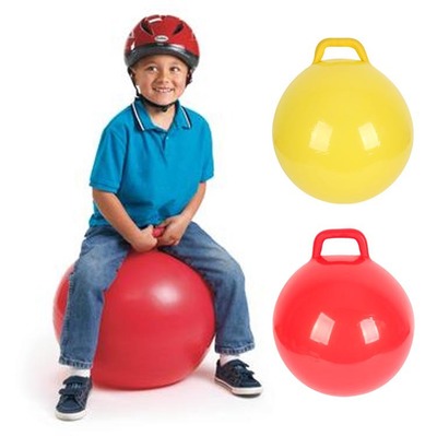 60cm动物手柄球跳跳球 蹦蹦球 儿童充气玩具 1个