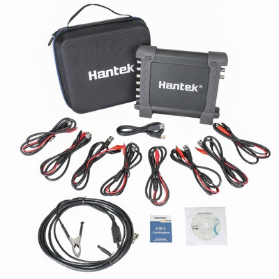 新款Hantek1008c  汽车诊断仪8通道示波器+信号发生器 USB示波器