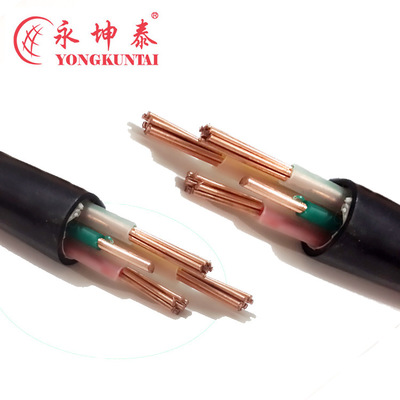 wdz-yjy-5*10mm2低烟无卤电力电缆 铜芯铠装国标电缆价格表