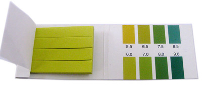 奥克精密PH试纸5.5-9.0 酸碱度测试条 1本80条测试人体酸碱性唾液