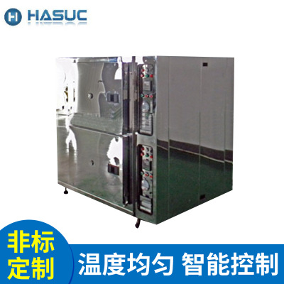 HSCOL-2D洁净烘箱 智能两箱式工业无尘恒温烘干箱干燥箱设备