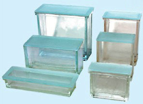 多规格模压玻璃层析缸 展开槽 康卫皿 染色缸 标本缸
